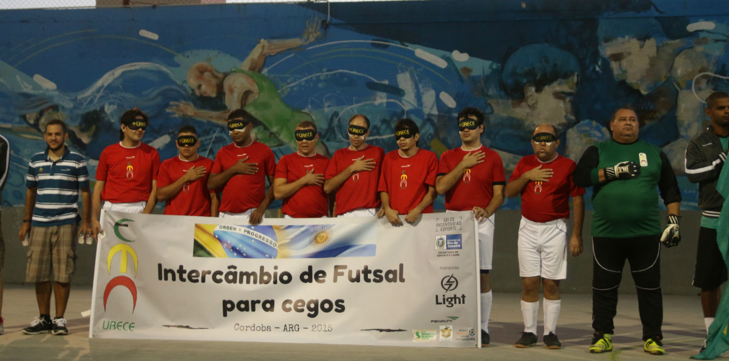 Atletas do Urece no Futsal