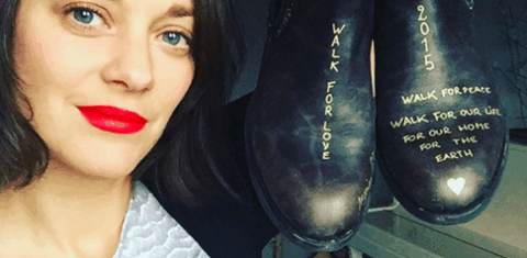 Cotillard: "Alguma coisa mágica está para acontecer"