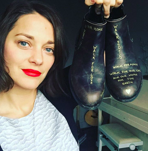 Cotillard: "Alguma coisa mágica está para acontecer"