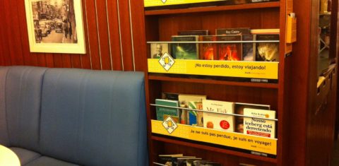Em São Paulo, um dos 16 pontos credenciados para a libertação dos livros. Mas eles também podem ser encontrados em lugares públicos