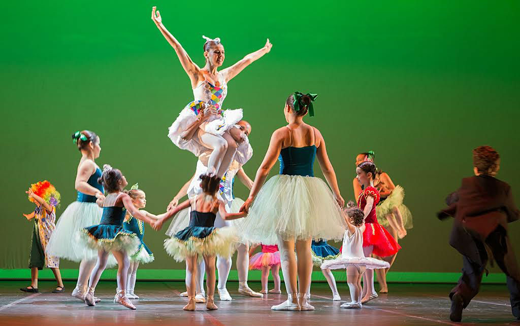 Divulgação Apresentação dos alunos da Associação de Ballet e Artes para Cegos