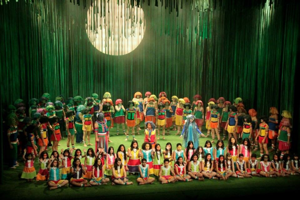 A peça “Onheama”, exibida pela primeira vez, em maio de 2014, no Teatro Amazonas