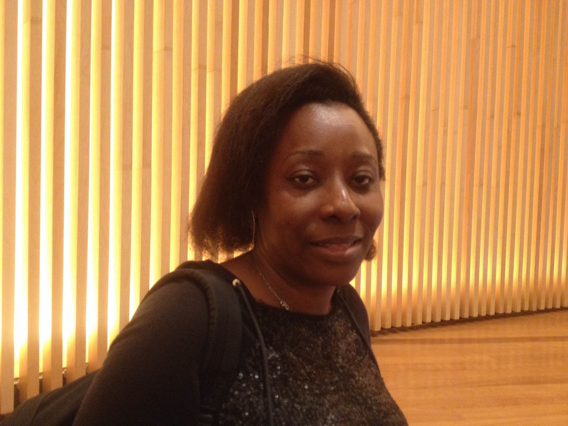 Divulgação/Acnur A congolesa Mireille Muluila chegou ao Rio de Janeiro em 2014, após fugir da violência em seu país