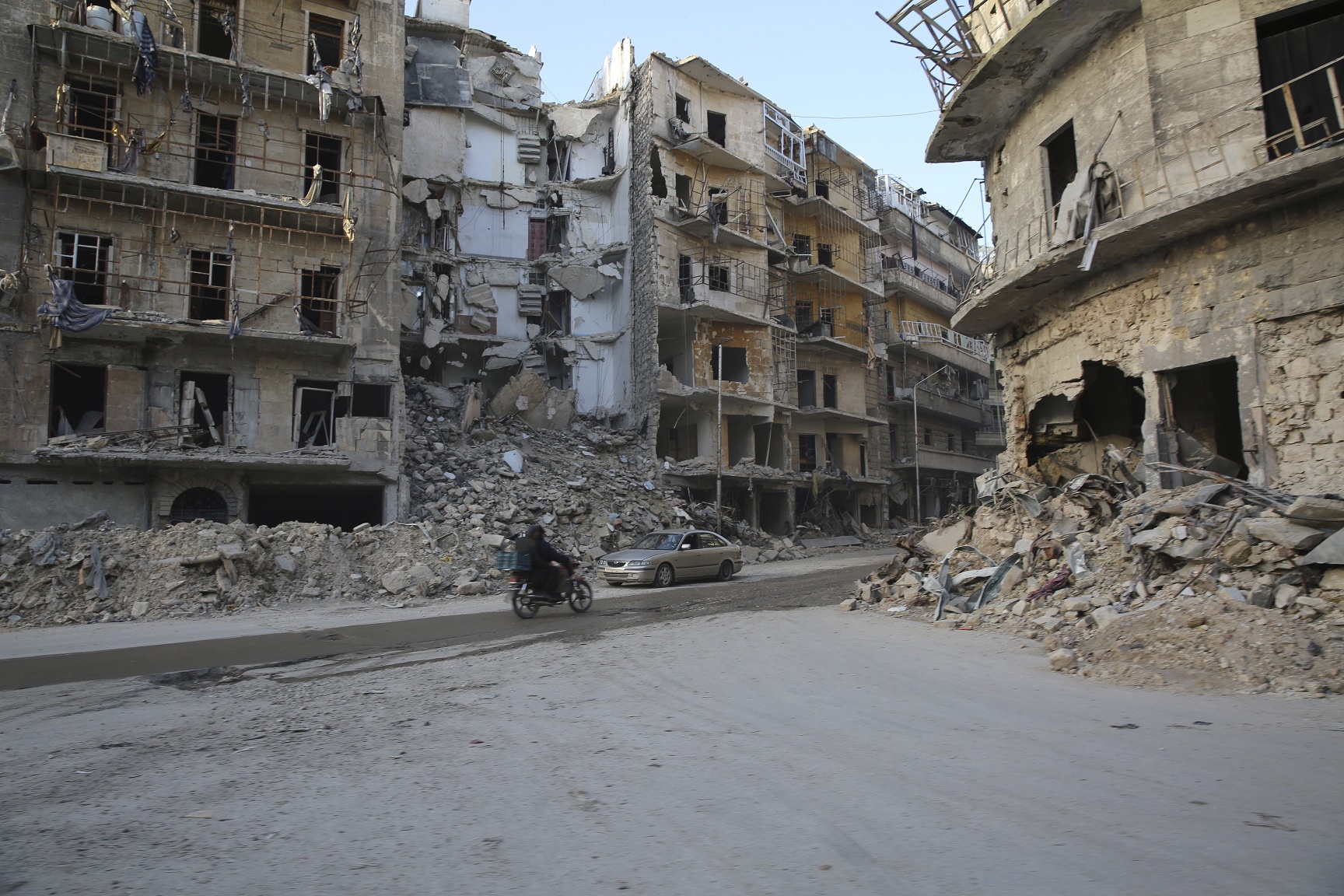 Divulgação/Acnur A cidade de Aleppo, na Síria, país de origem da maioria dos refugiados em 2015, de acordo com a agência da ONU