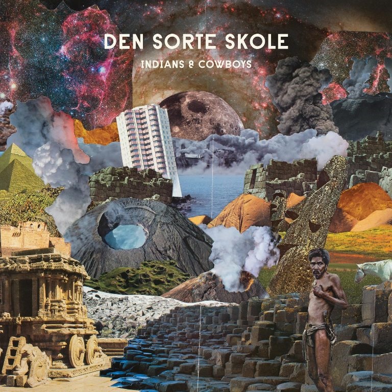 Divulgação Capa do disco "Indians and cowboys", classificado pelo jornal francês "Le Monde" como uma versão musical da Torre de Babel"