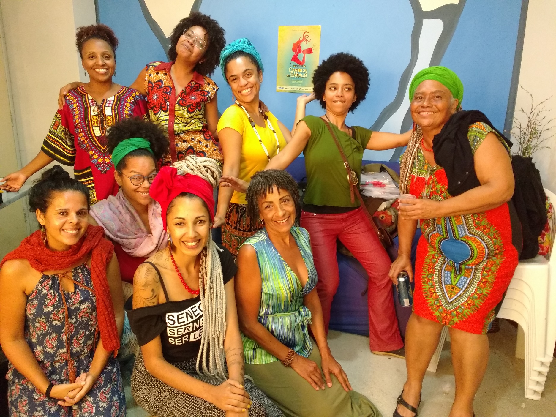 Divulgação Leila e outras mulheres resolveram criar o espaço, a princípio, para reunir artistas plásticos que já haviam passado pela Pedra e não moravam mais lá