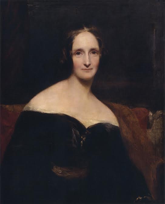Divulgação Mary Shelley em pintura de Richard Rothwell: obra começou a ser escrita aos 18 anos. Divulgação