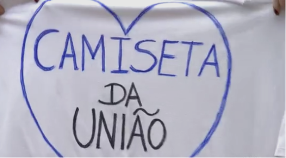 A versão catarinense da Camiseta da União, que teria sido usada pela primeira vez nos EUA