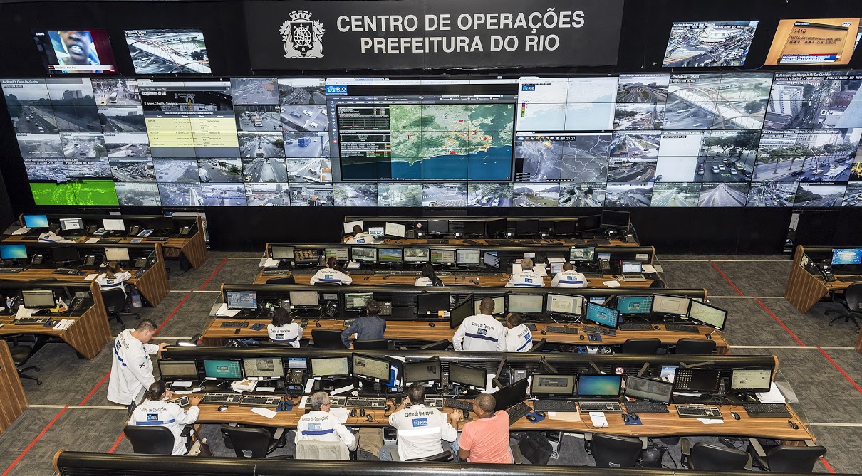 Foto de Erik PB-Divulgação Cisco Centro de Operações Rio (COR)