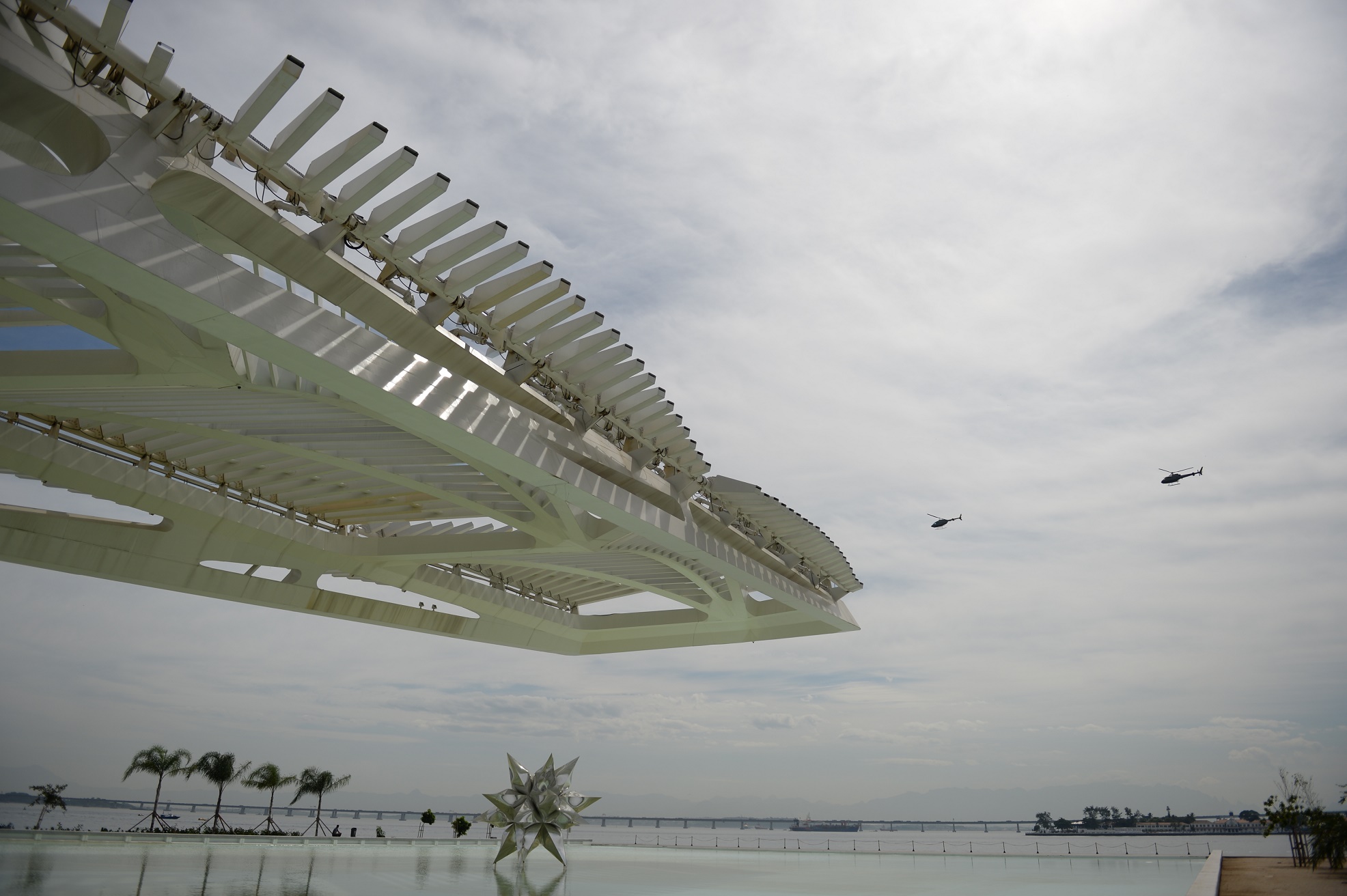 Foto de Vanderlei Almeida/ AFP A área do porto do Rio, onde está o Museu do Amanhã, tem um dos melhores índices de incidência de sol da cidade. Foto de Vanderlei Almeida/AFP
