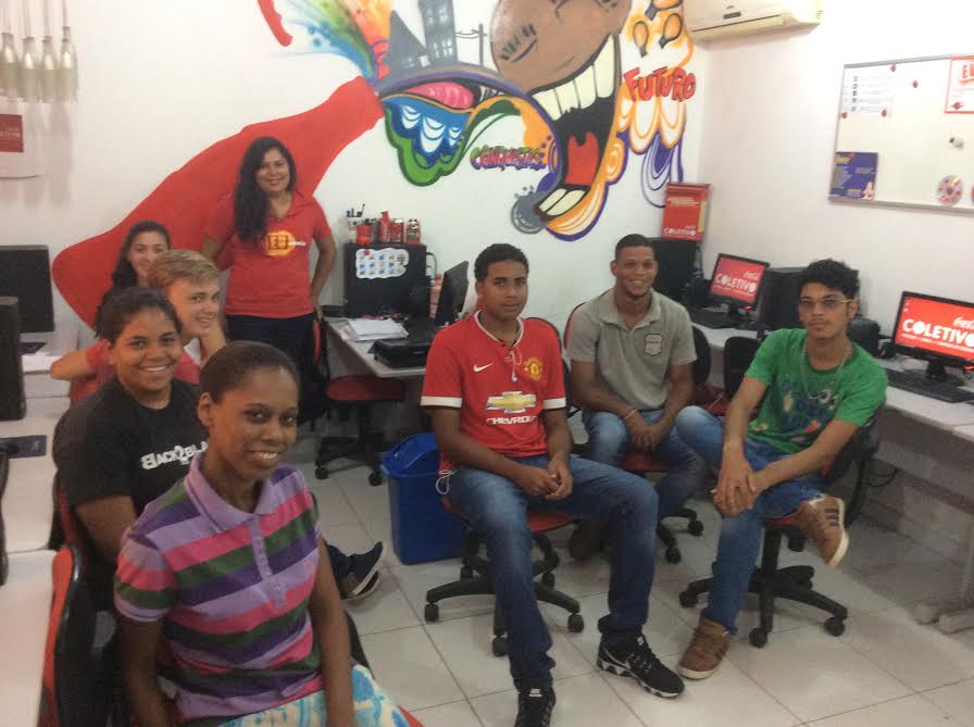 Foto de Wilson Aquino Turma do Coletivo Coca-Cola da ONG Tatiane Lima