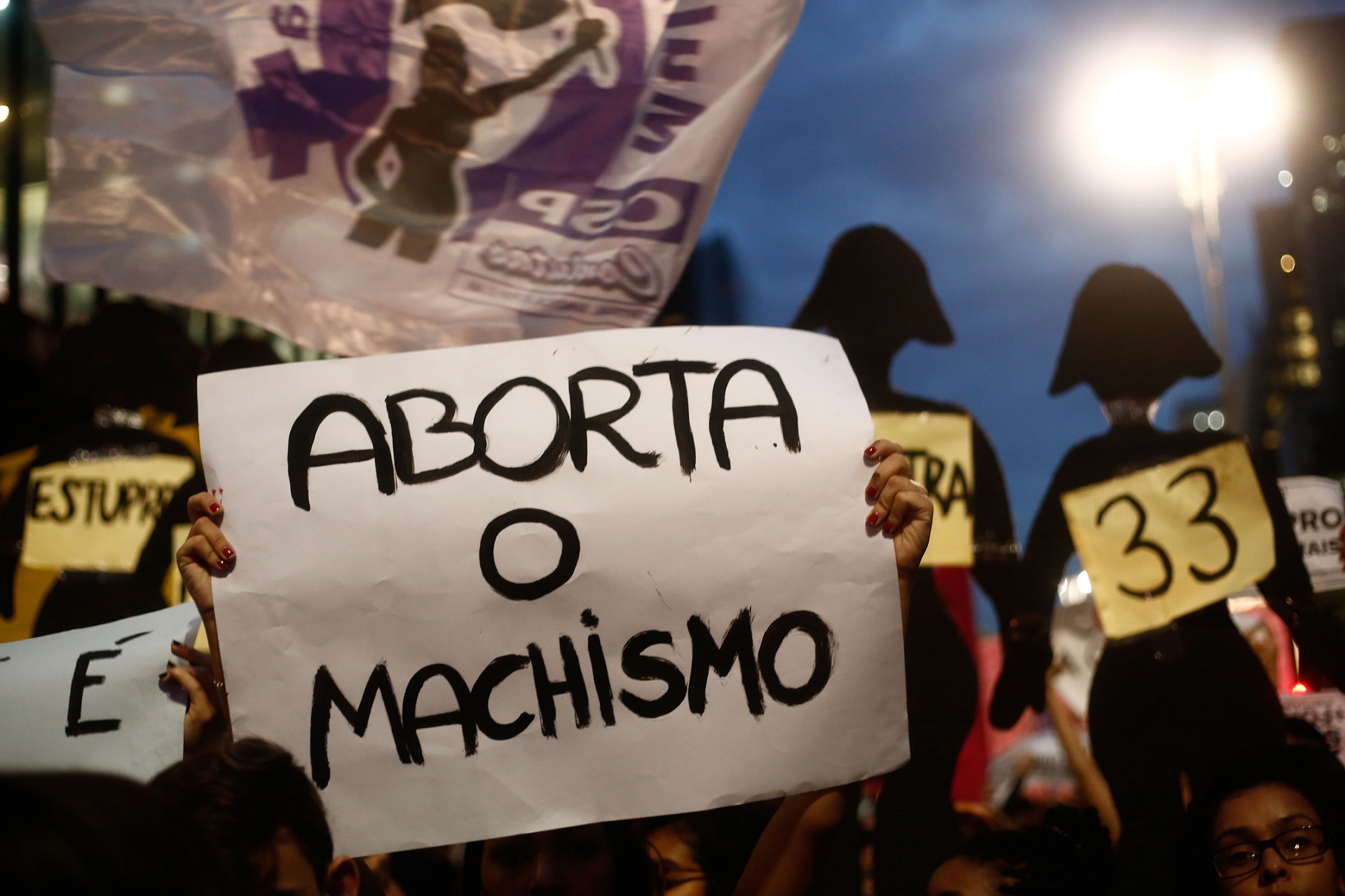Adriana Spaca / BRAZIL PHOTO PRESS Feministas e representantes de movimentos sociais protestam em São Paulo