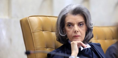 Ministra Carmem Lúcia durante a cerimônia de posse como Presidente do STF. Foto Divulgação
