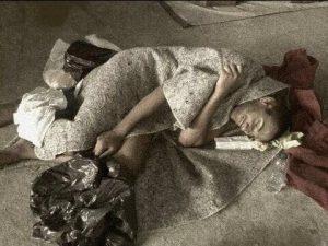 Mamute dormindo na cracolândia