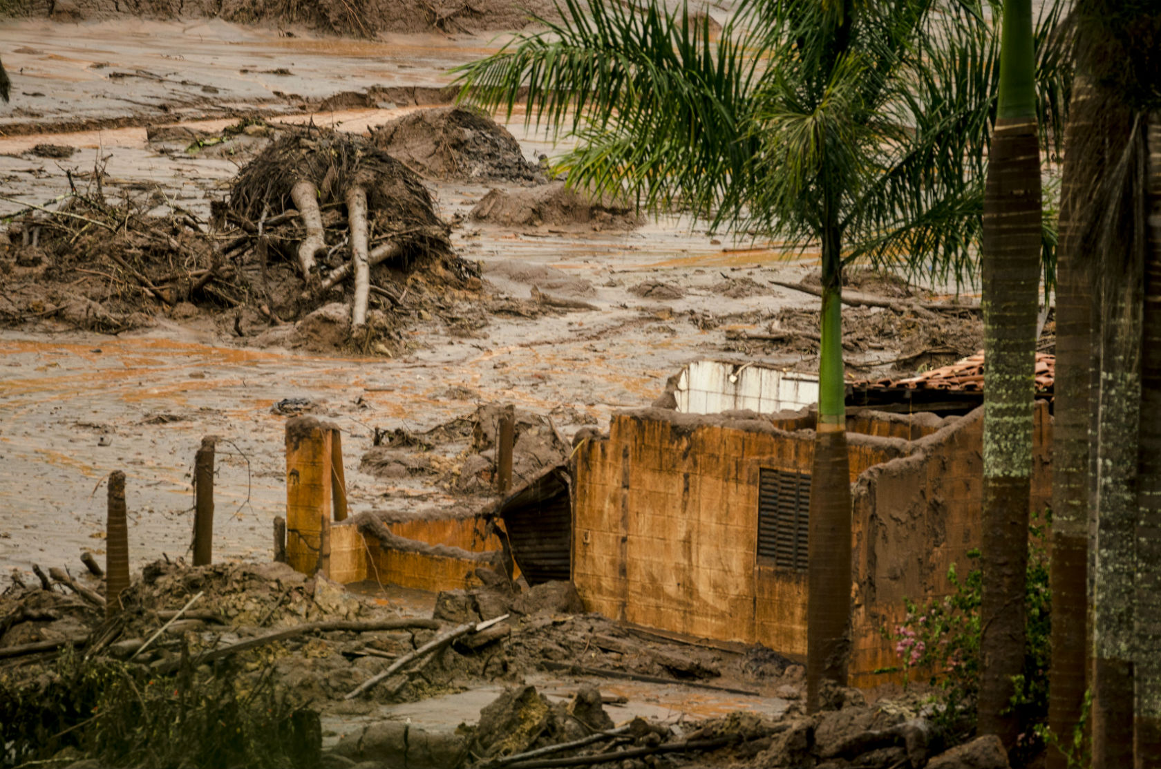 Foto de Gustavo Basso/ AFP Bento Rodrigues e o acidente da Samarco. Foto de Gustavo Basso/ AFP