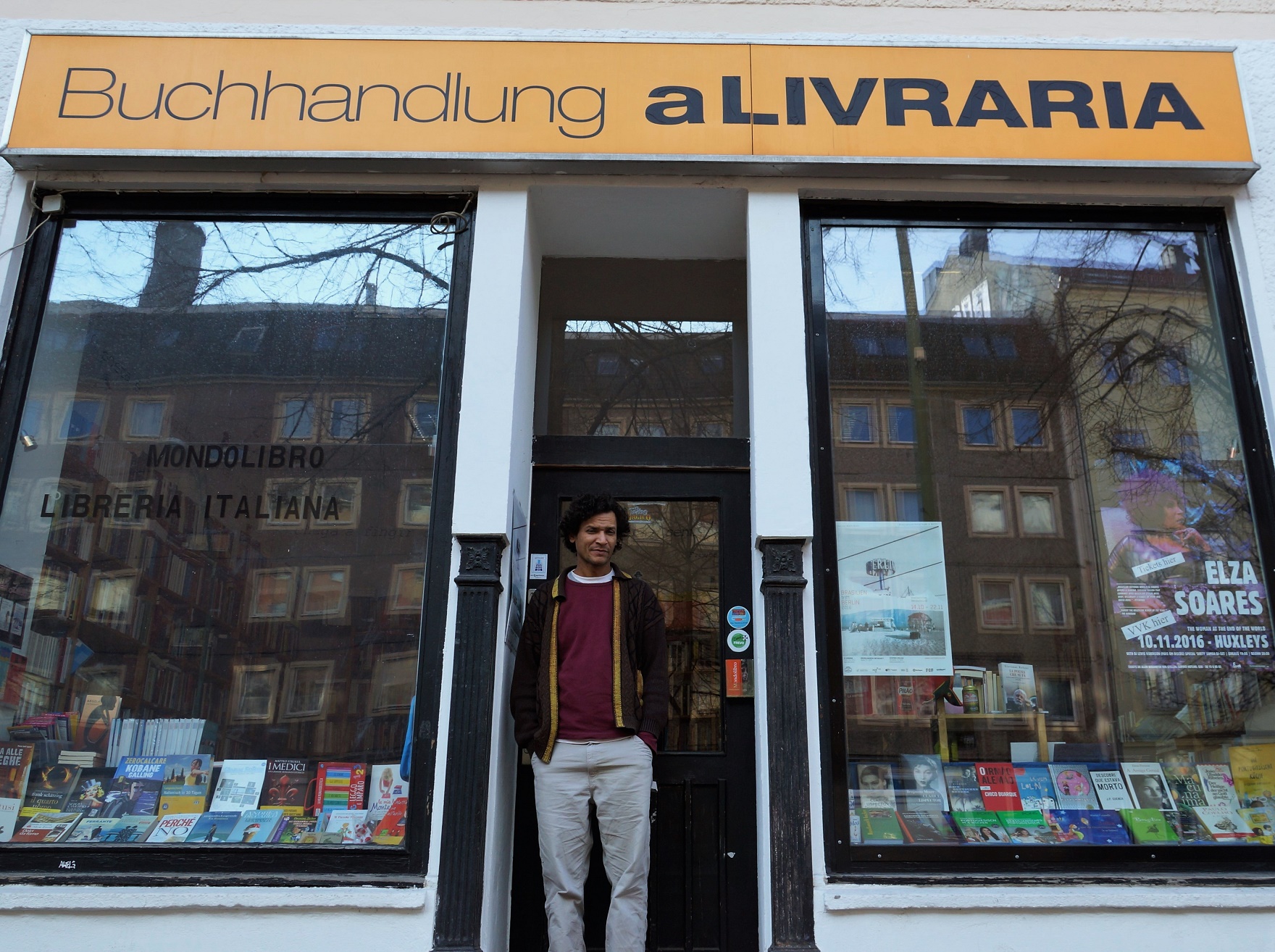 Foto de Fernando Molica A Livraria se transformou num polo de difusão cultural e promove debates, leituras e um festival anual, o Brasilien trifft Berlin. Foto Fernando Molica