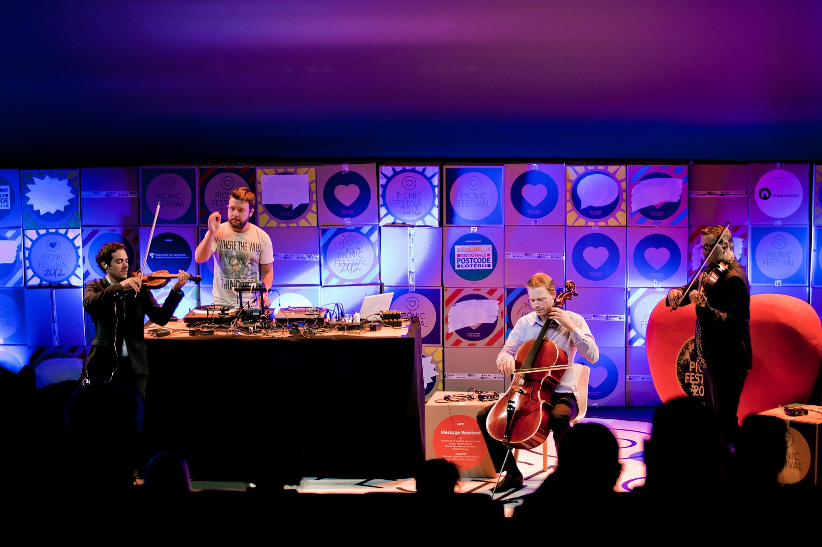 Foto Divulgação Show na última edição do Picnic na Holanda. Foto Divulgação