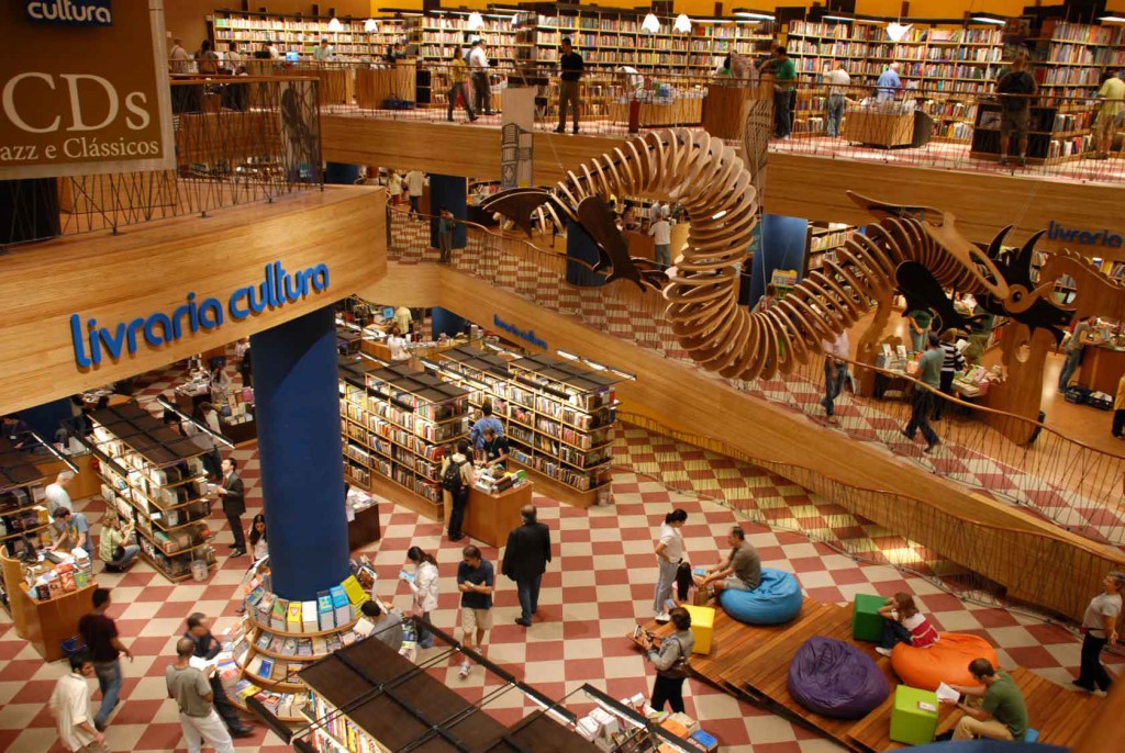 A Livraria Cultura é uma das poucas que trabalha com o Vale Cultura. Foto Divulgação