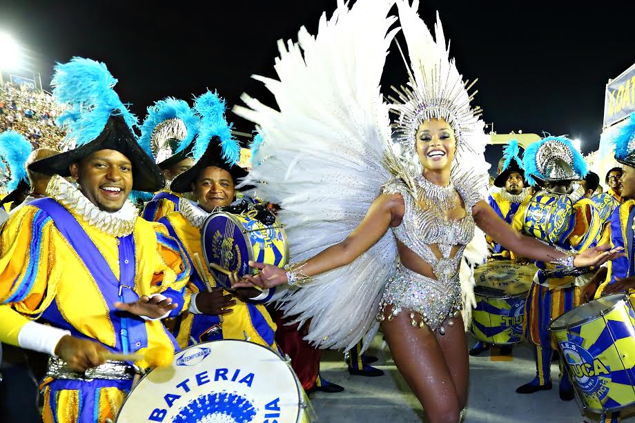 Foto de Mauro Samagio Juliana Alves, rainha de bateria da Unidos da Tijuca. Foto de Mauro Samagaio