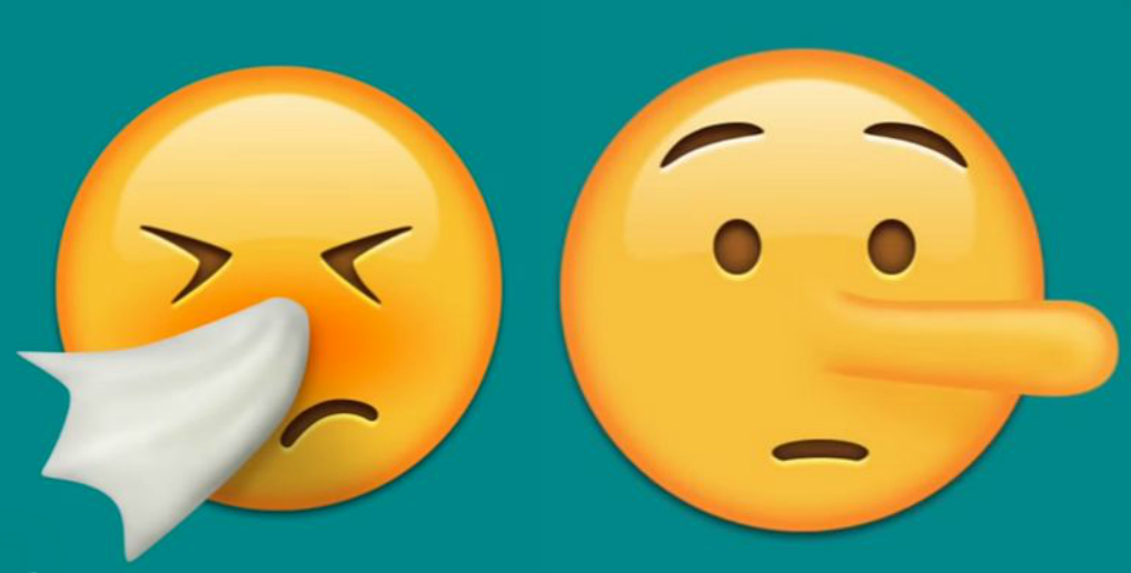 As mentiras vêm se repetindo tanto e com tanta frequência que viraram emojis nas redes sociais. 