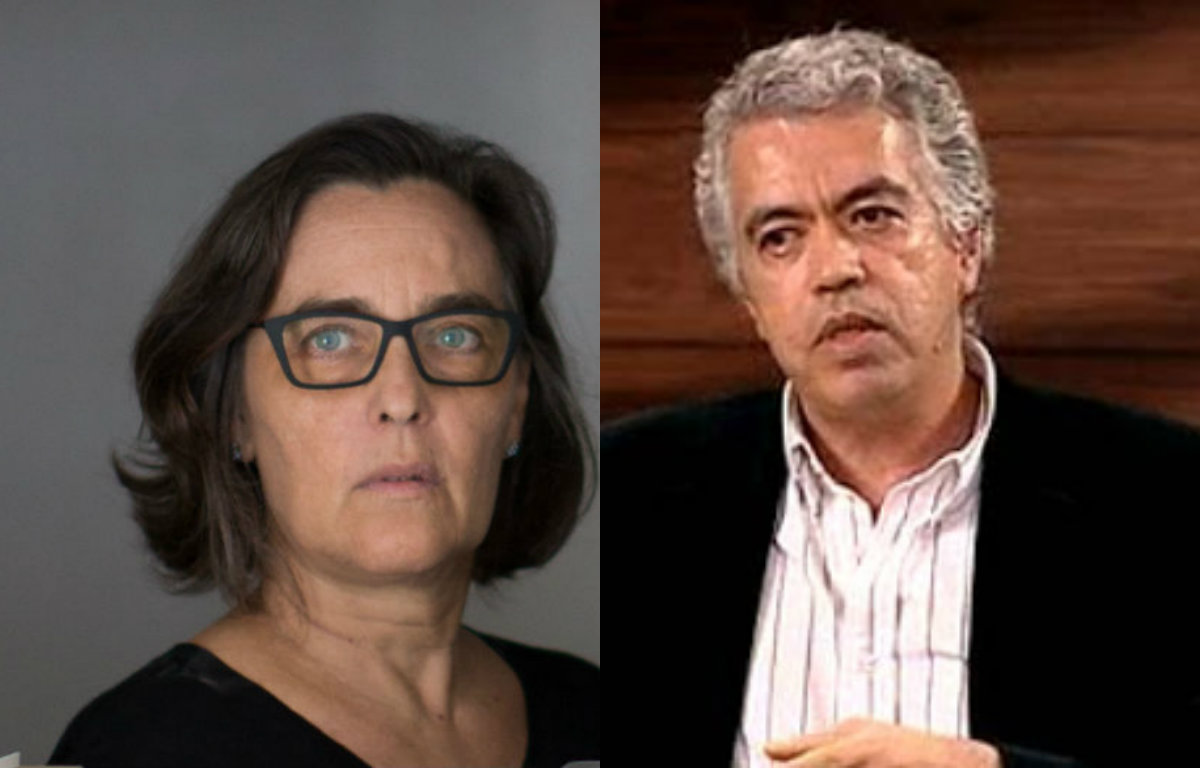 Carla Rodrigues e Benilton Bezerra Jr., convidados do #Colabora para a mesa-redonda "Brasil, um país intolerante"