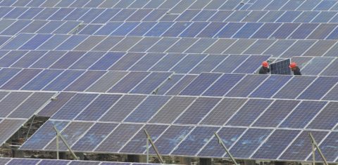 Rifkin aposta que o epicentro de uma revolução mundial é a China, entre razões está o investimento em energia renovável. Foto Chang kong /Imaginechina