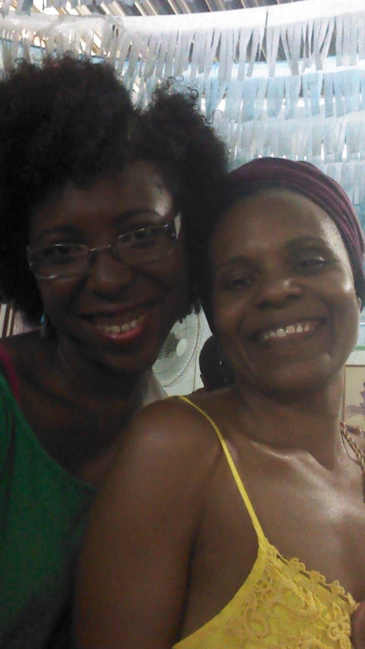 Nany e Janaína criaram um espaço para discutir as questões das mulheres negras. Foto Kamille Viola