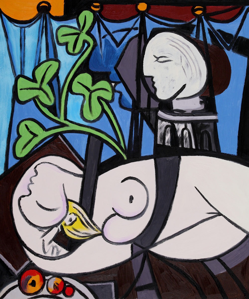 Foto reprodução O quadro “Nu, folhas verdes e busto”, de Pablo Picasso, que foi arrematado num leilão por mais de U$S 100 milhões, fazia parte do vídeo censurado. Foto reprodução