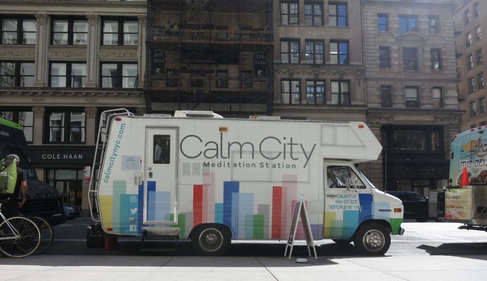 O projeto "Calm City", em Nova Iorque. Foto Divulgação