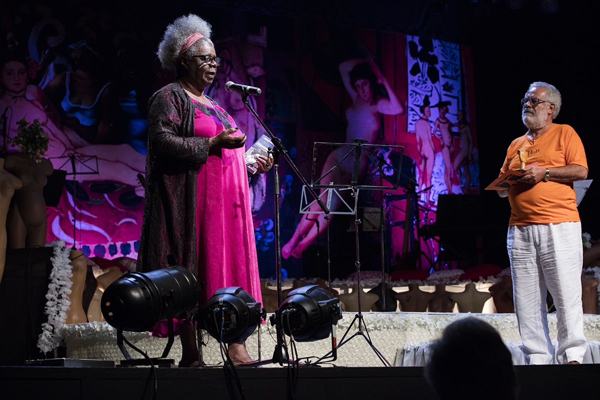Foto Marizilda Cruppe A escritora Conceição Evaristo recebe o prêmio João Canuto de Direitos Humanos: "O racismo está saindo do armário". Foto Marizilda Cruppe