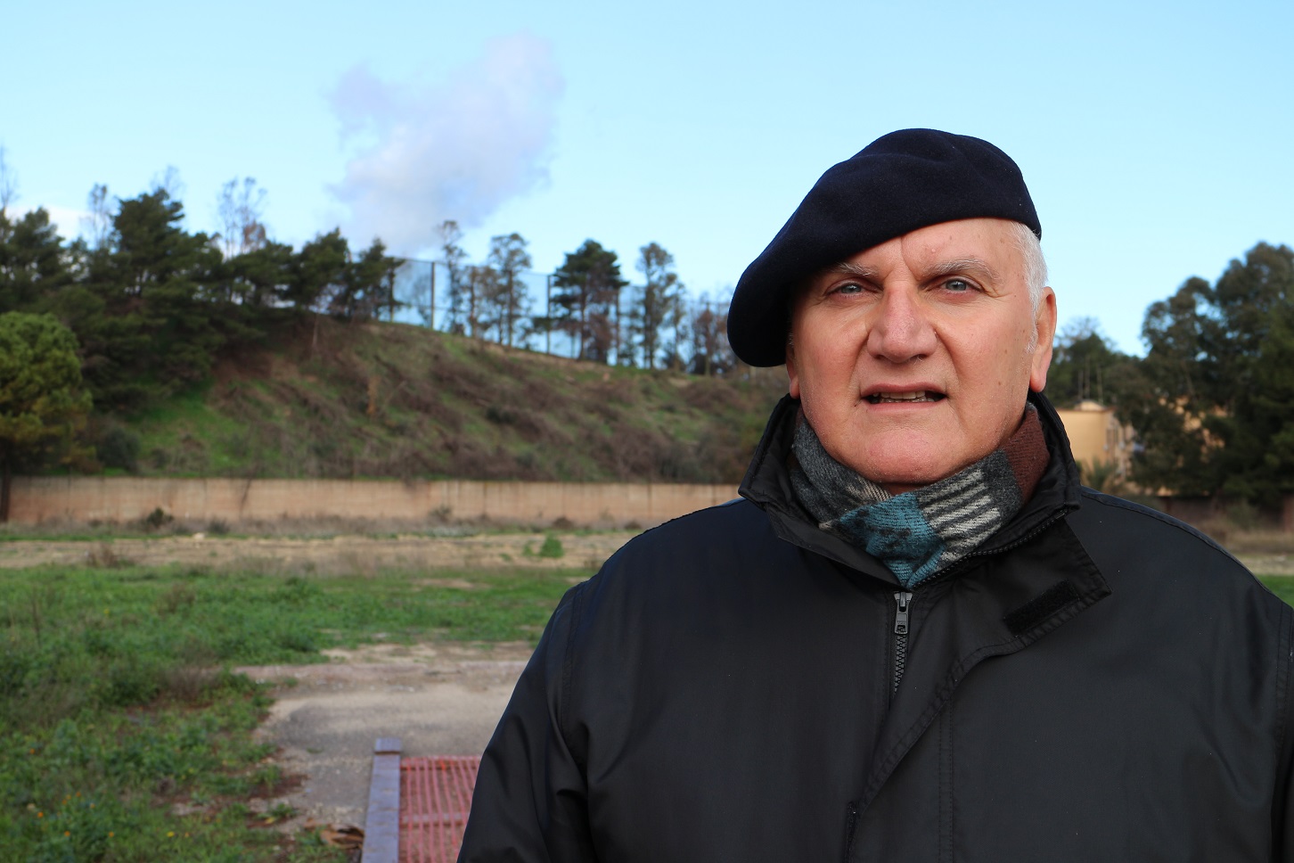 O ex-centroavante Ciccio Cavallo, um dos poucos que sobreviveu à tragédia. Foto Janaína Cesar