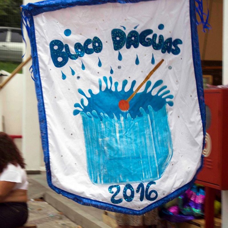Foto Divulgação O "Bloco D'águas” pediu instrumentos emprestados e buscou editais para viabilizar a ideia. Foto Divulgação