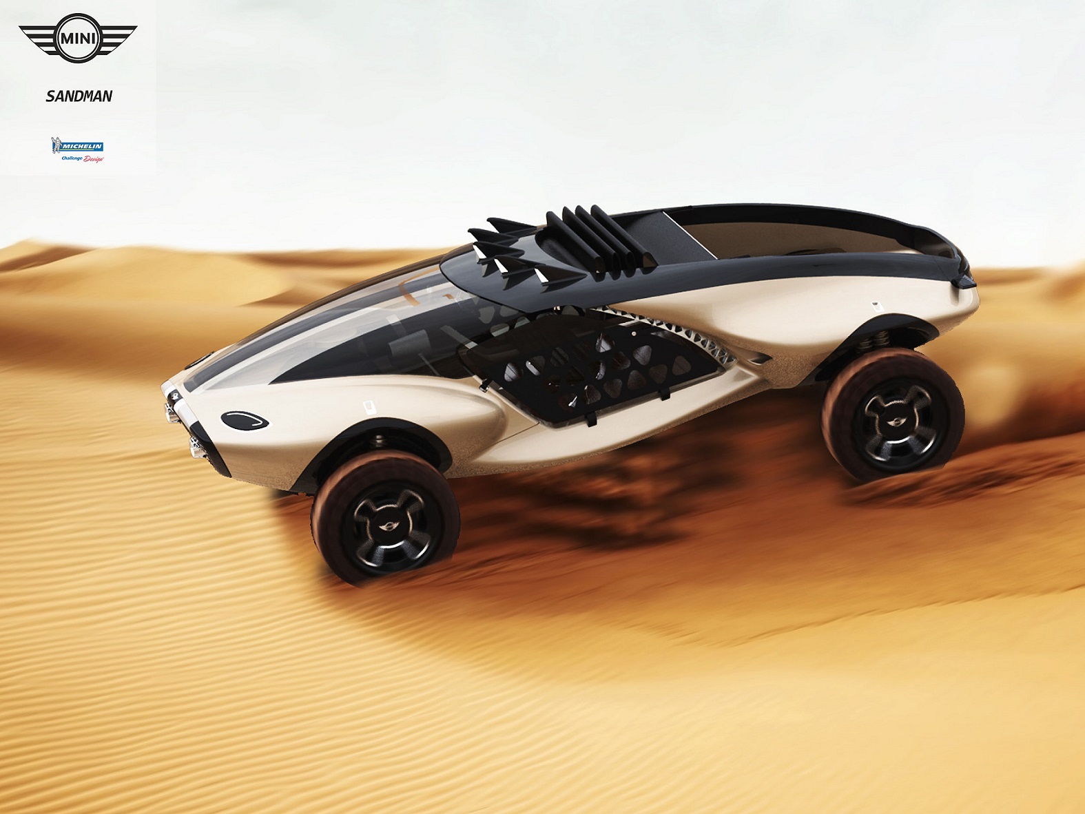 Um dos utilitários do futuro, numa versão feita por designers para o concurso promovido pela francesa Michelin. Foto Divulgação 
