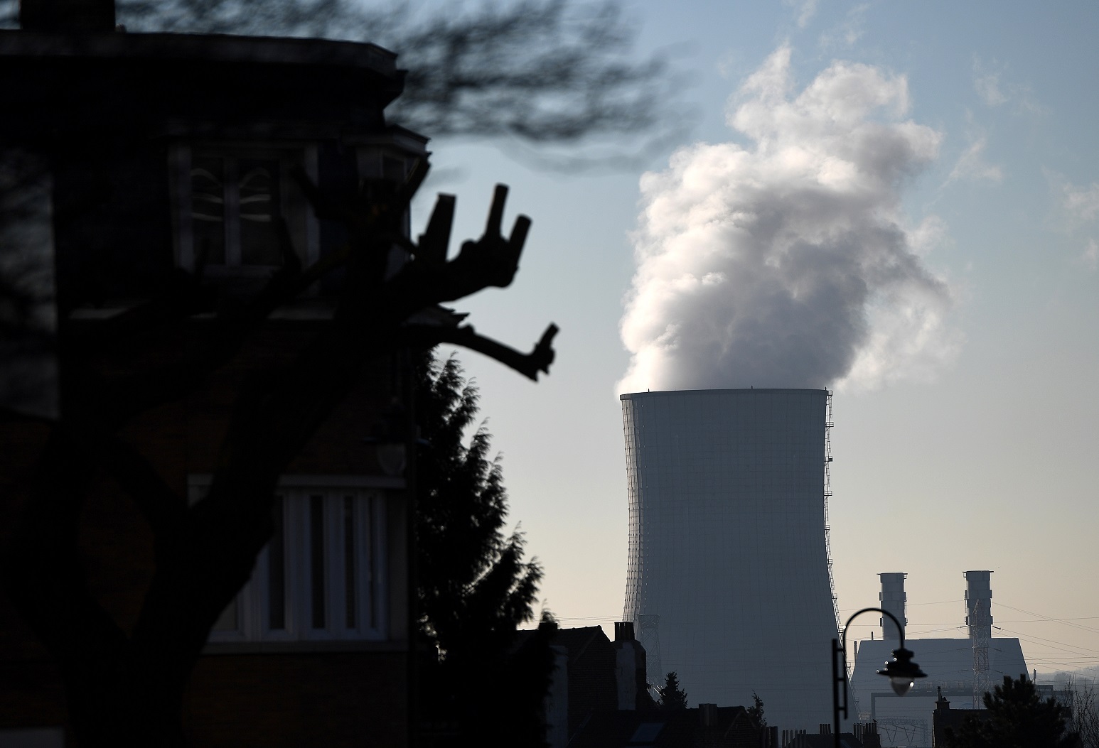 Foto Emmanuel Dunand/AFP Usina termelétrica a gás, em Bruxelas, na Bélgica. Foto Emmanuel Dunand/AFP