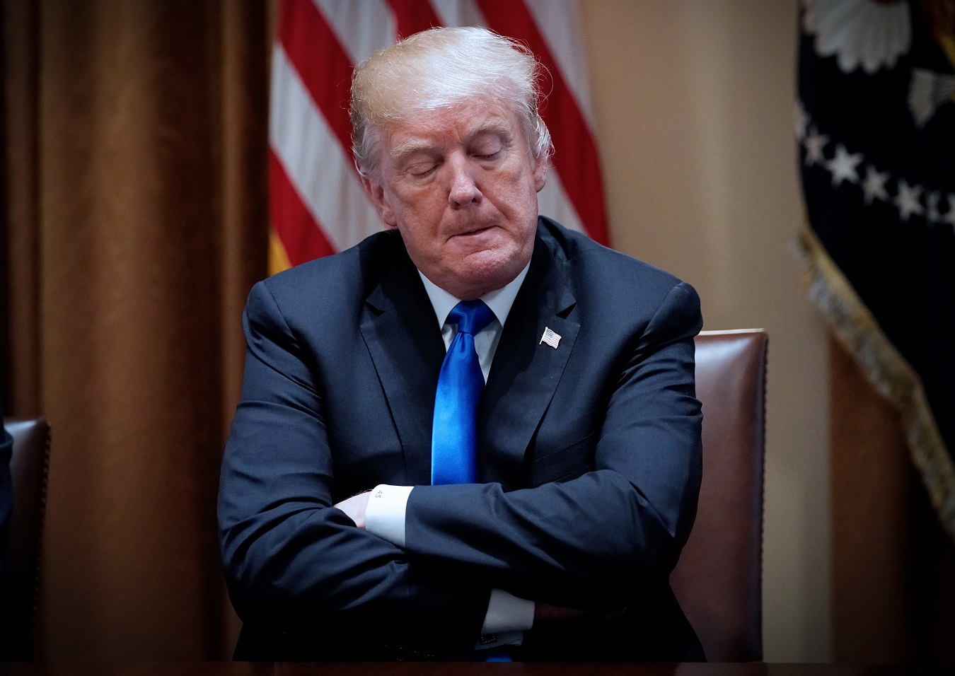 Foto Mandel Ngan/AFP O presidente americano Donald Trump, autor da brilhante ideia de armar os professores das escolas. Foto Mandel Ngan/AFP