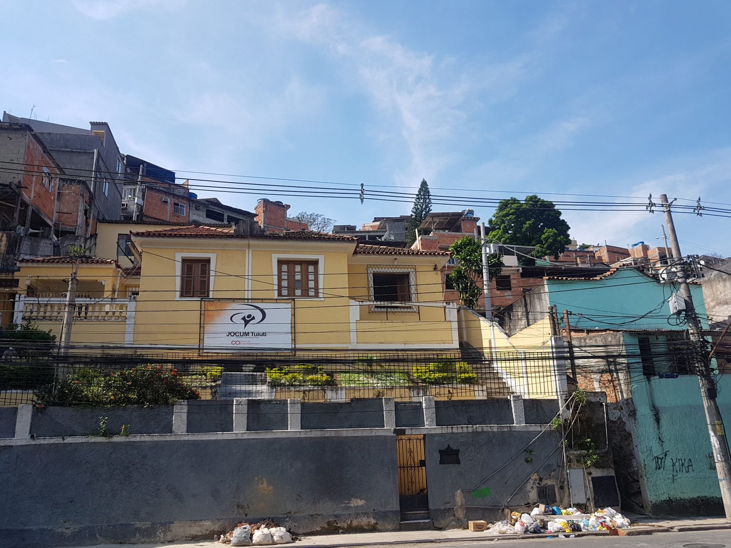 Morro do Tuiuti: ninho da escola-sensação do carnaval (Foto Oscar Valporto)