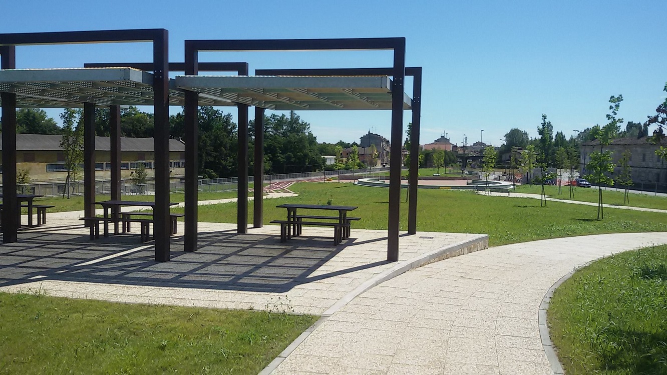Foto Divulgação No lugar da antiga fábrica da Eternit em Casale Monferrato foi construído o Parque Eternot. Expressão que significa "Eternit, não". Foto Divulgação