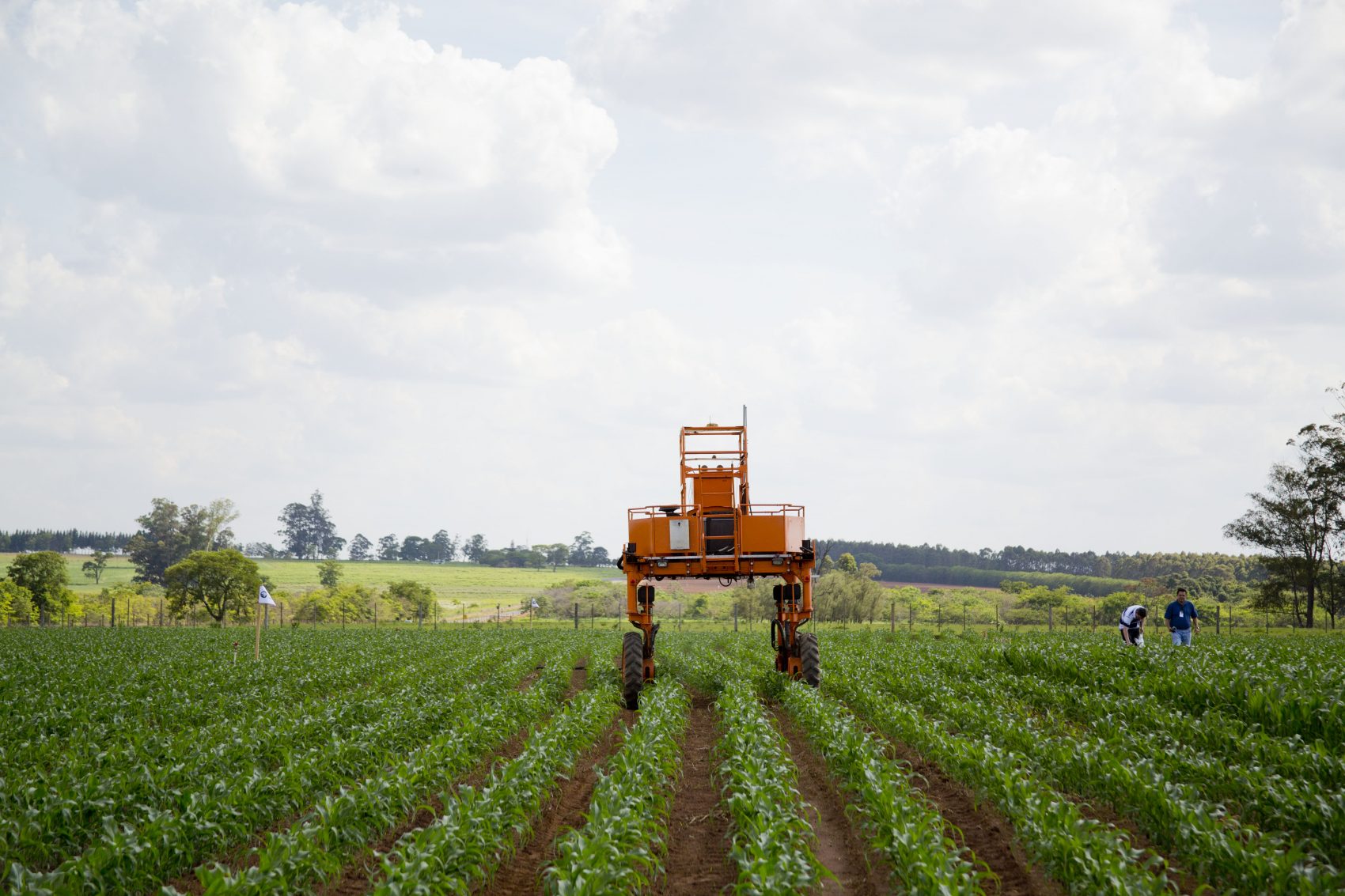 A tecnologia é aliada da produtividade na agricultura brasileira (foto luiza stalder/Embrapa)