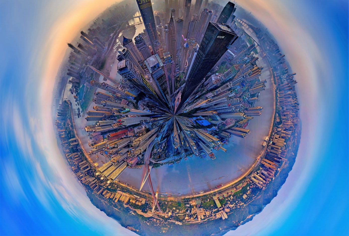 Foto: Zhou zhiyong/Imaginechina/ AFP A cidade do futuro. Foto: Zhou zhiyong/Imaginechina/ AFP