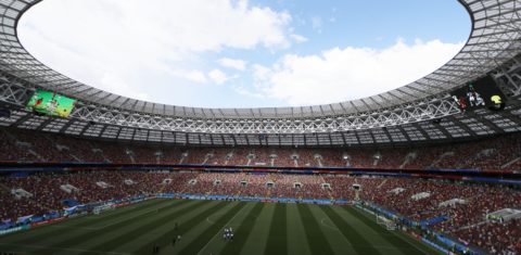 Estádio Luzhniki, em Moscou, um dos legados da Copa 2018 (Foto: Javier Garcia Martino/Mexsporto/AFP)