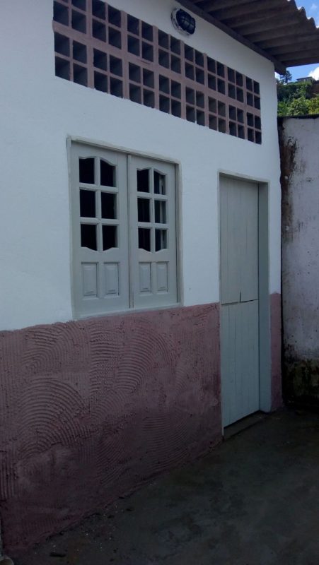 A casa onde Bianca morou menos de 30 dias, construída com os R$ 20 mil das doações. Foto Victor Jucá