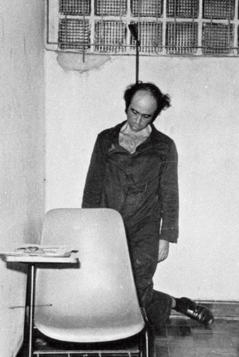 Imagem do jornalista Vladimir Herzog morto no DOI-CODI de São Paulo. Reprodução Wikipédia