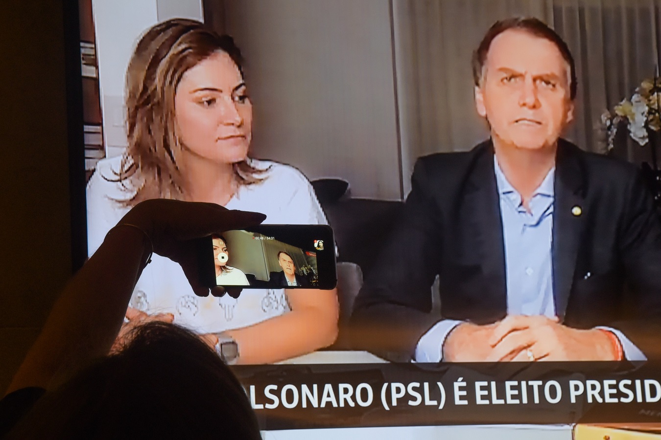 Foto Fábio Teixeira/Anadolu Agency Numa campanha marcada pelo uso das redes sociais, o primeiro pronunciamento do presidente eleito foi feito através do Facebook. Foto Fábio Teixeira/Anadolu Agency