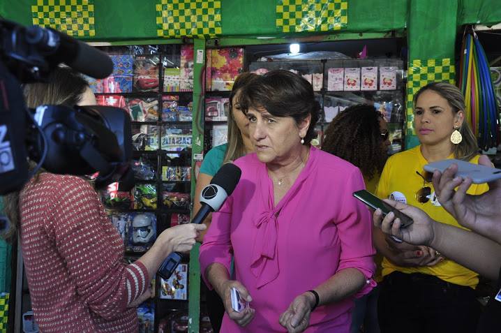 Eliana Pedrosa, do Pros, é forte candidata na disputa ao governo do Distrito Federal. Foto reprodução do Facebook