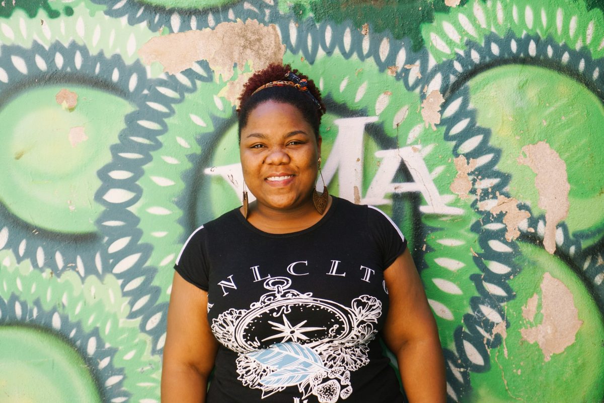 Dayane Cunha, 27 anos, diretora artística do AfroReggae (Foto: Juliana Nascimento)