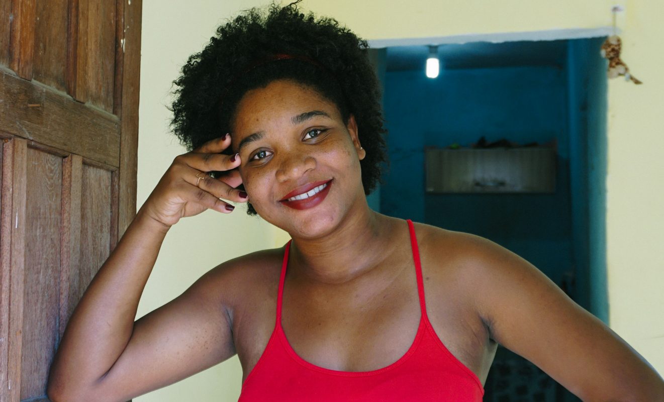 Maria Carolina Amarantes, 24 anos, cabeleireira (Foto: JU CNN)