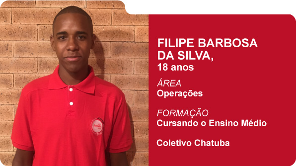 Filipe Barbosa da Silva (Foto: Recursos Humanos Coca-Cola Brasil)