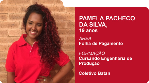 Pamela Pacheco da Silva (Foto: Recursos Humanos Coca-Cola Brasil)