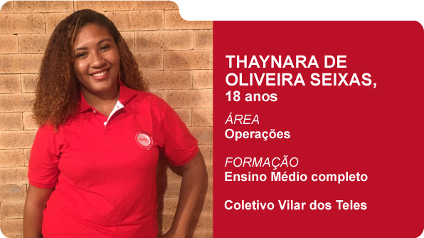 Thaynara de Oliveira Seixas (Foto: Recursos Humanos Coca-Cola Brasil)