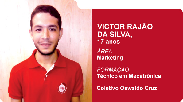 Victor Rajão da Silva (Foto: Recursos Humanos Coca-Cola Brasil)